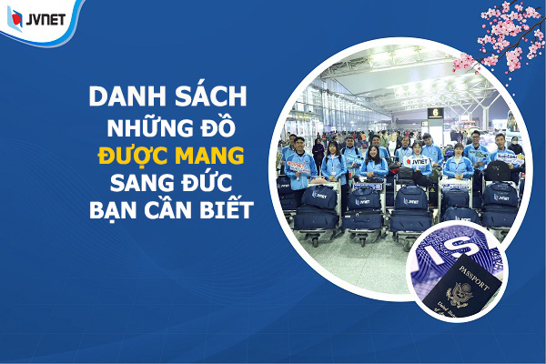 những đồ được mang sang Đức