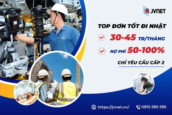 đơn hàng đi Nhật cho nợ phí