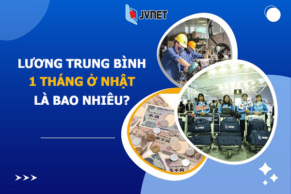 lương trung bình 1 tháng ở Nhật