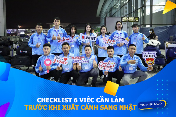 những việc cần làm trước khi xuất cảnh đi Nhật 