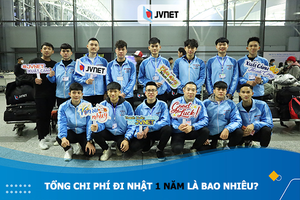 tổng chi phí đi Nhật 1 năm